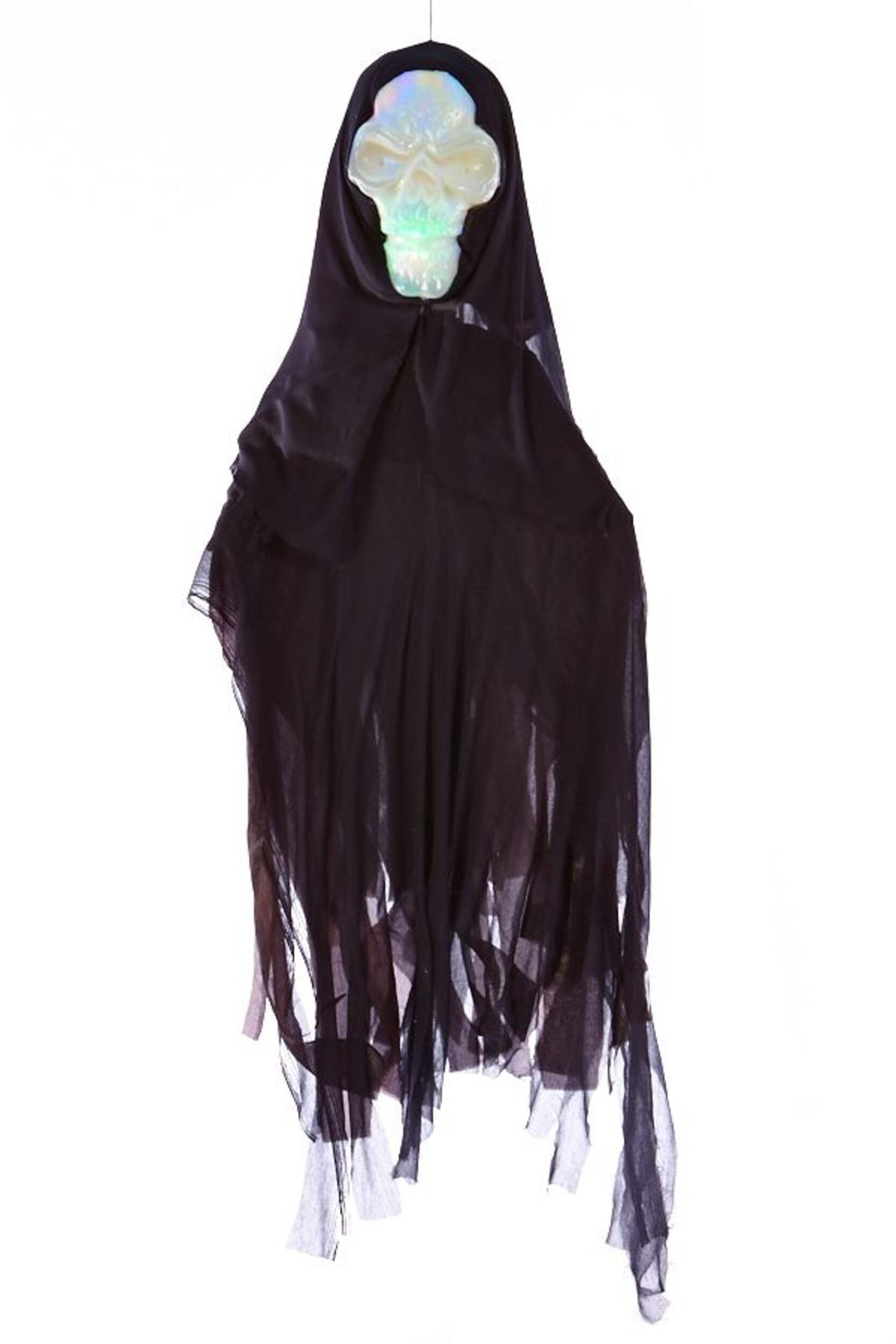Lightshow Giant Hanging Skull Décor Front_Flat