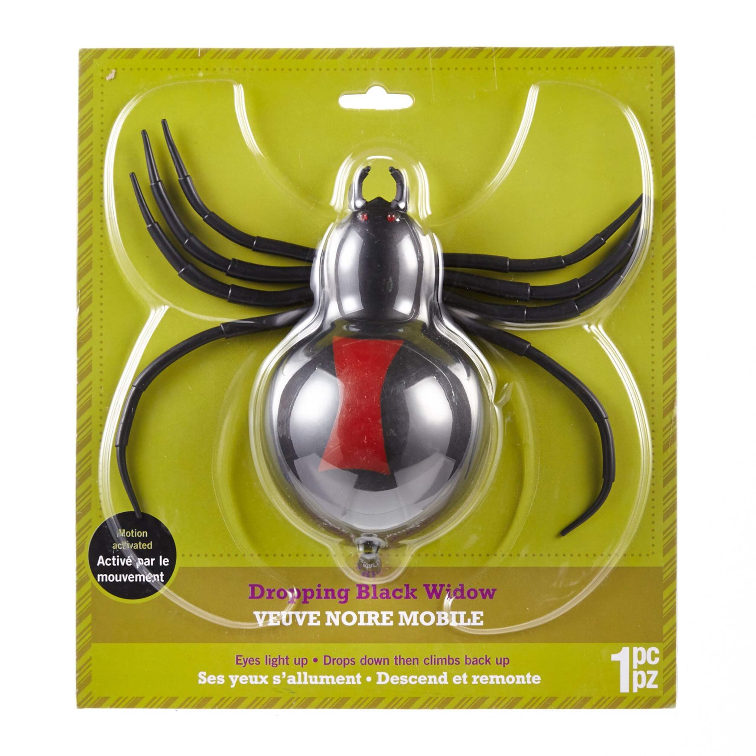 Animated Dropping Spider Front_Flat