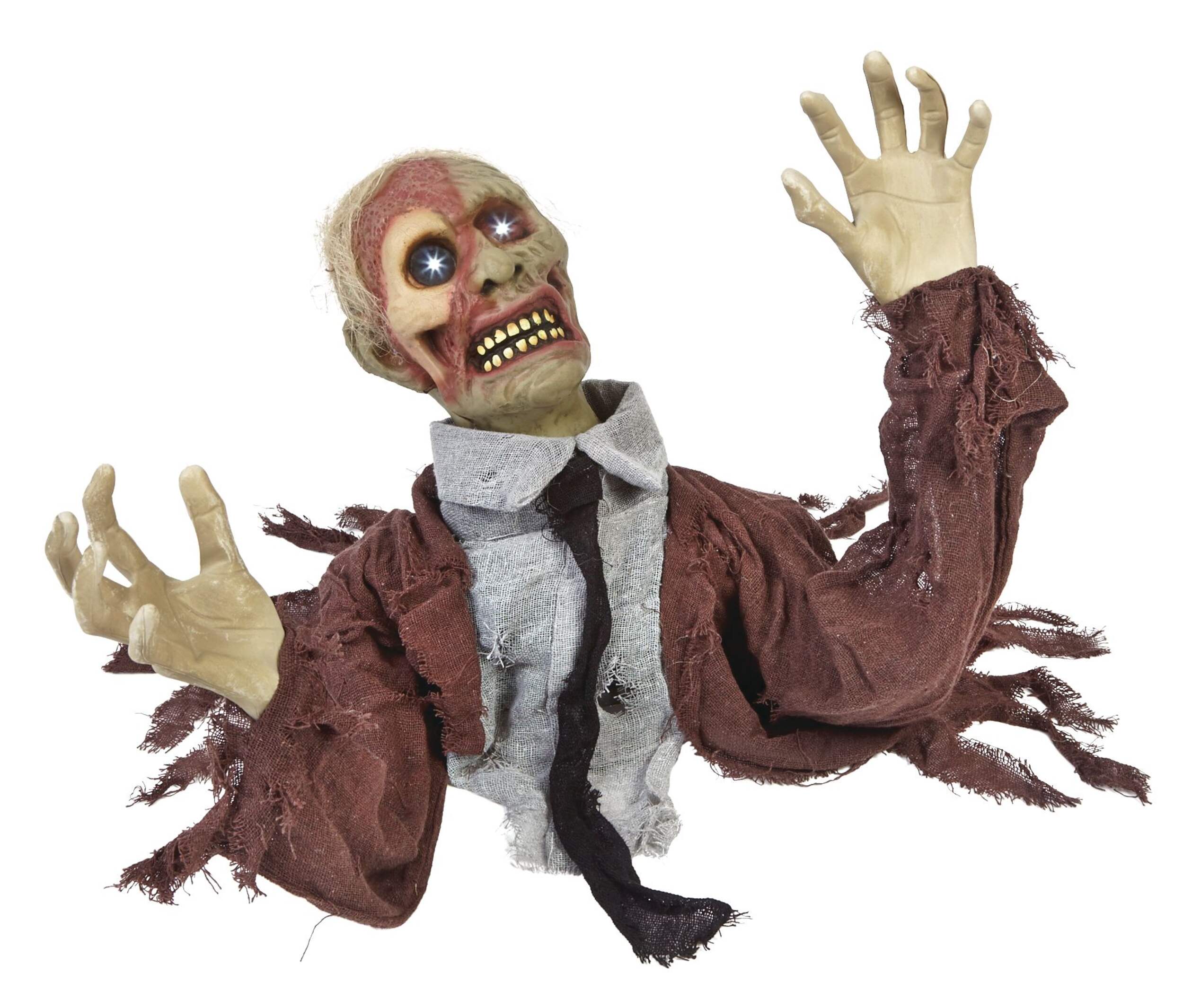 Ground Breaker Zombie with Light, Assorted Front_Angled_Right