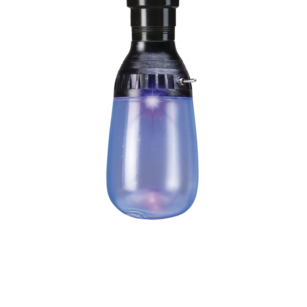 Gemmy ShortCircuit Lightshow Halloween Light Bulb, Flickering Effect