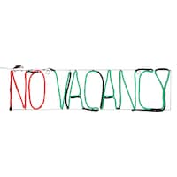Light GLO Neon No Vacancy Sign Front_Flat