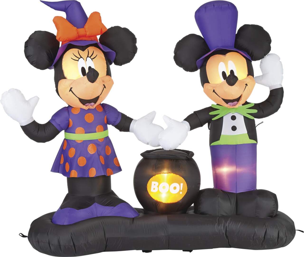 Mickey et Minnie Disney maison et aire de jeux et 2 personnages