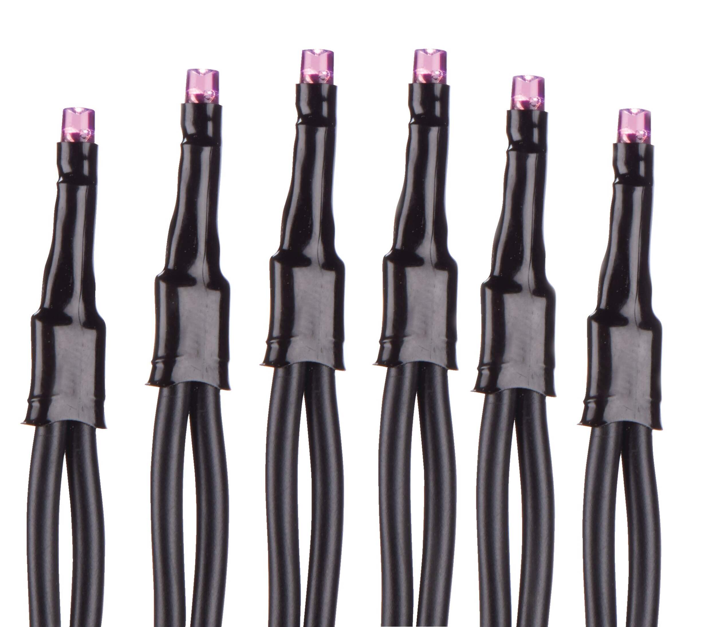 Jeu de lumières étoilées à DEL NOMA, 17-1/2 pi, violet, paq. 30, décorations d'intérieur et d'extérieur pour l'Halloween CloseUp