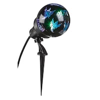 Gemmy "Boo!" Ghost Lightshow® LED Neon Glo Projection, Multi-Coloured, 29-in, 2-pk