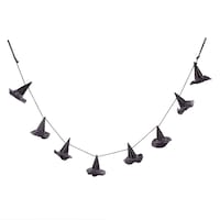 For Living Witch Hat Garland Front_Flat