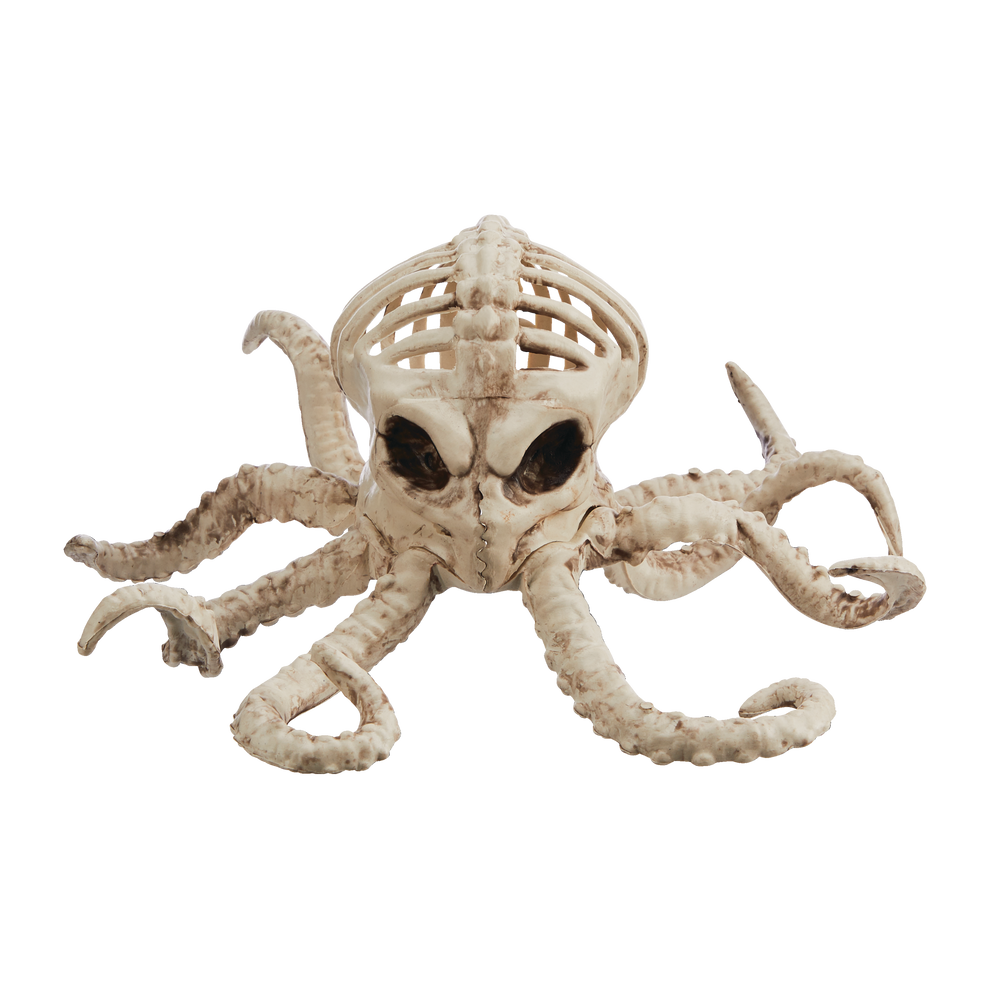 For Living Scary Skeleton Octopus, Bar and Table Halloween Decorations