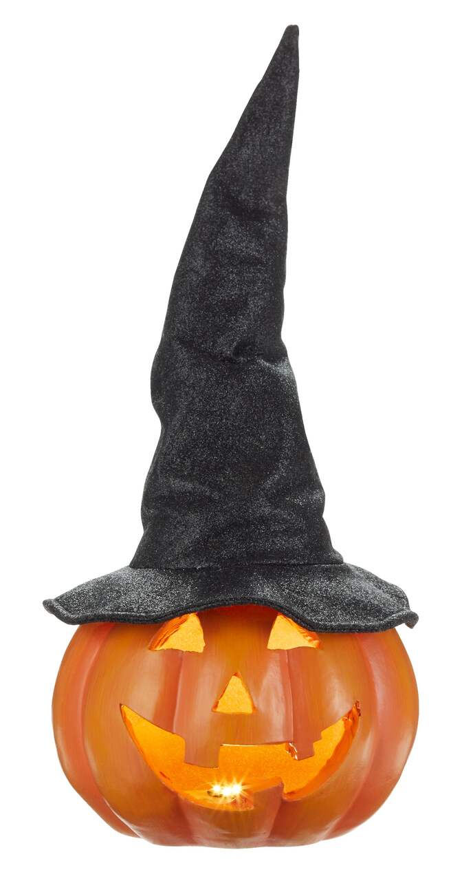 HALL2 - Sticker sorcière chaudron d'Halloween - DECO-VITRES