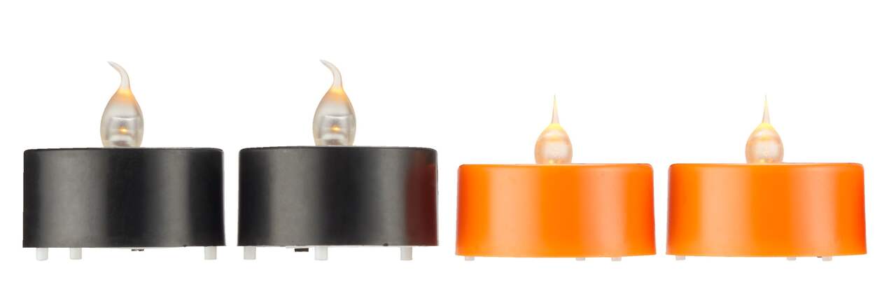 Bougies LED, Bougies Sans Flamme, Paquet de 24 Bougies Chauffe-Plat LED Sans  Flamme - Bougies Chauffe