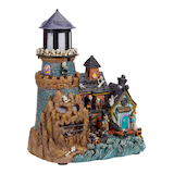 For Living Battery-Operated Halloween Haunted House Decoration Front_Three_Fourths_Angled_Right