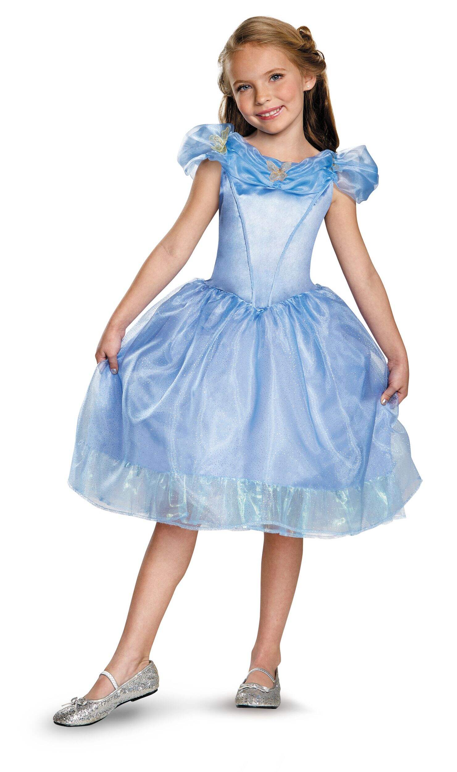 Costume d'Halloween Cendrillon pour enfants Front_Flat