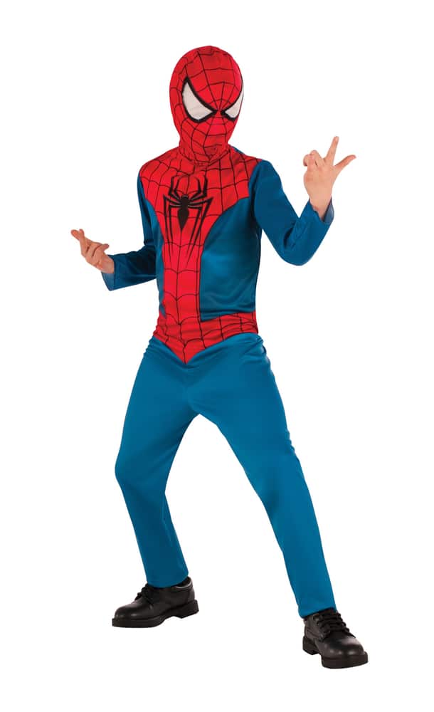 Rubie's Spider Man Second Skin Men's Halloween Fancy-Dress Costume For ...