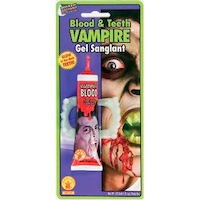 Halloween Vampire Blood & Teeth Front_Flat