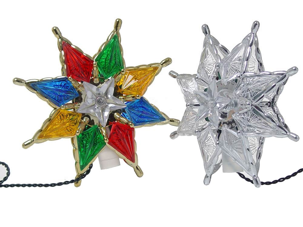 Jewelled Star Tree Topper with Lights, 10-in | Canadian Tire