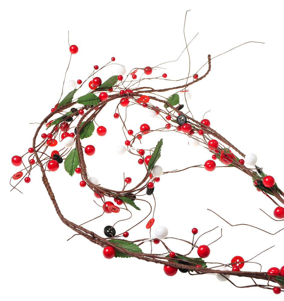 Rustic Berry Garland, 6ft Canadian Tire