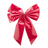 Red Plastic Bow Front_Flat