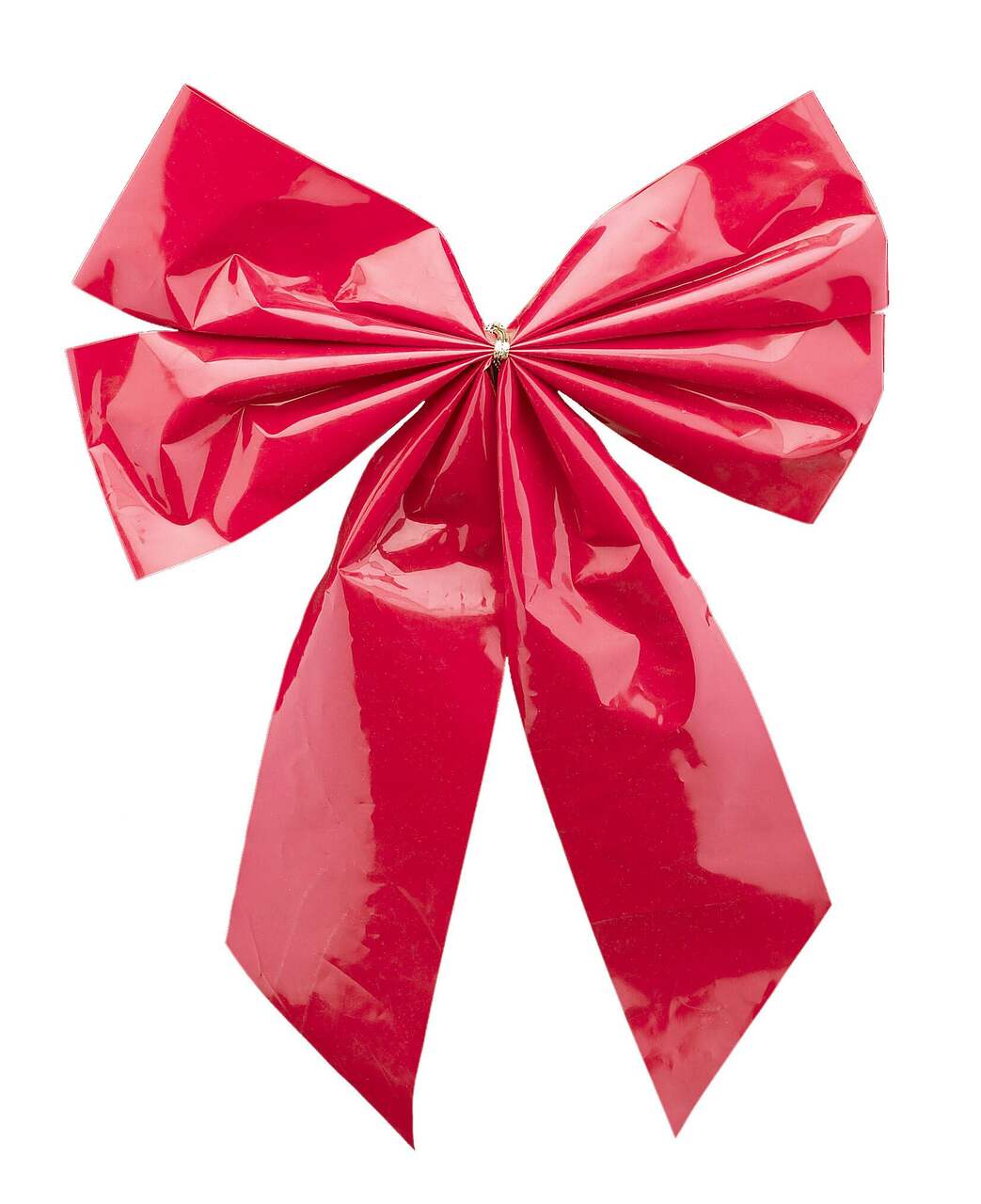 Red Plastic Bow