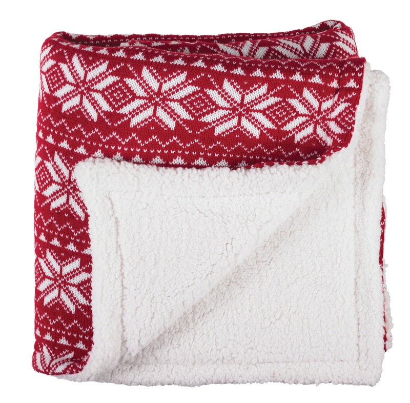 Nordic Print Throw Blanket Canadian Tire