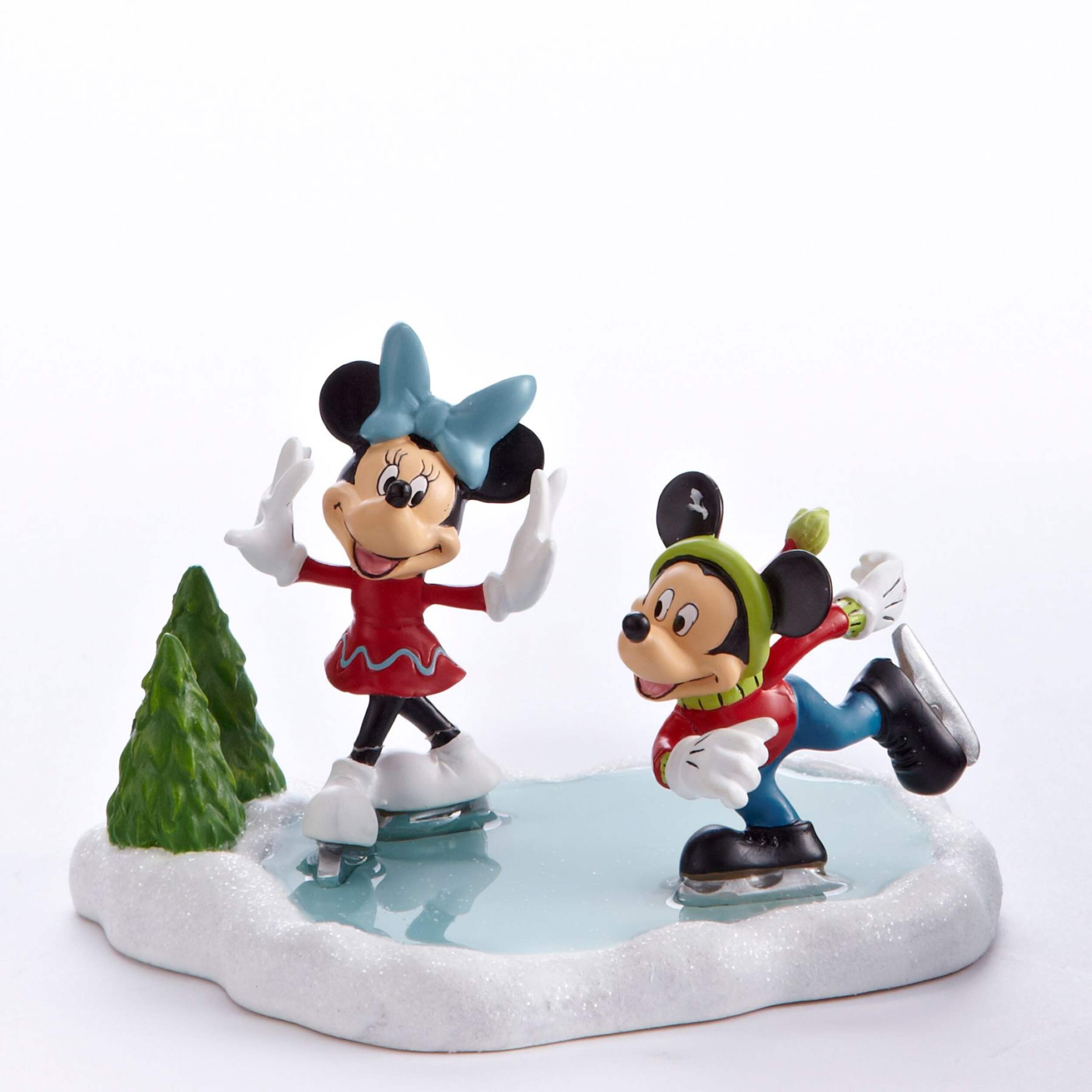 Disney Christmas Village Mickey and Minnie Skating Accessory | Canadian ...