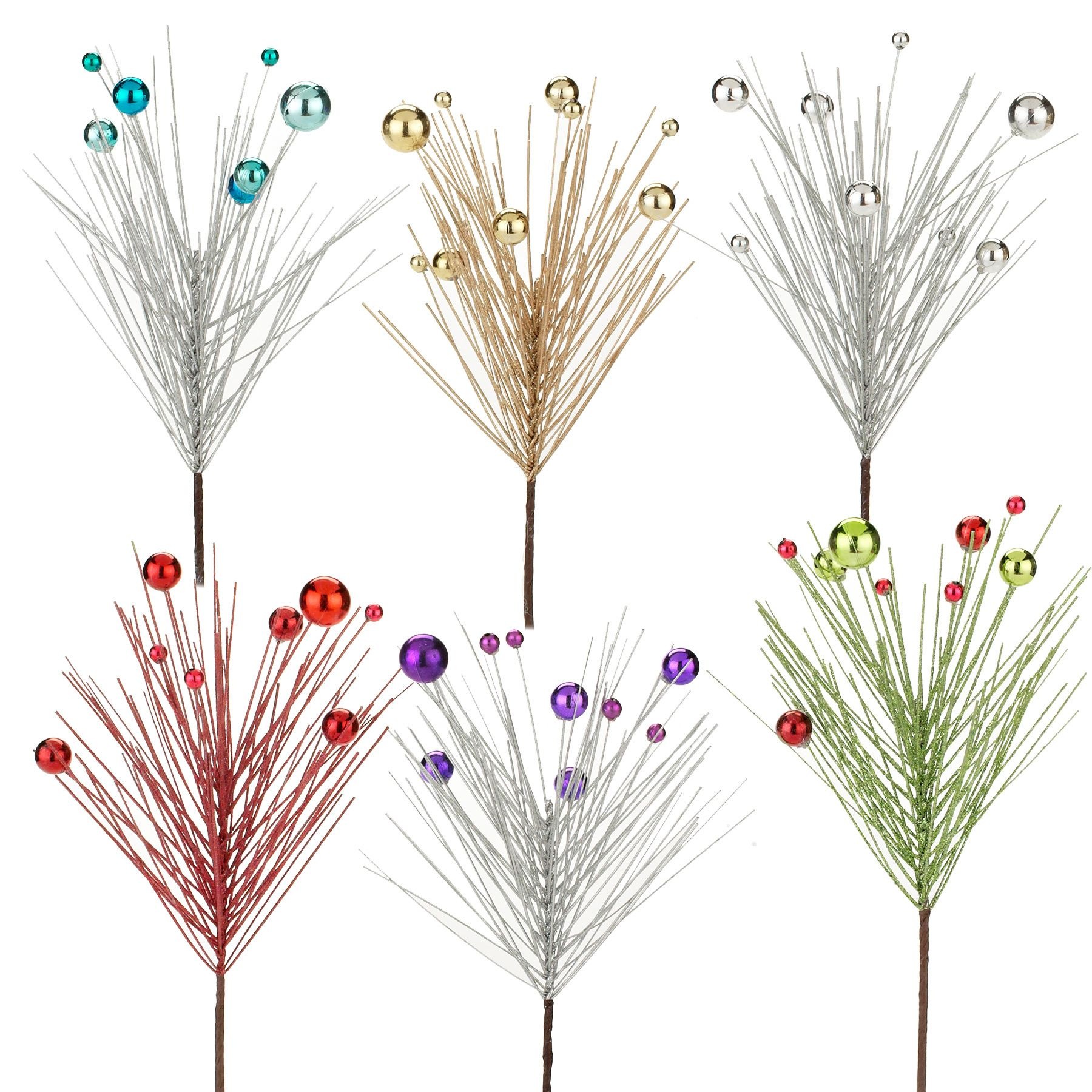 Holiday Collections Glitter Needle and Ball Pick Canadian Tire