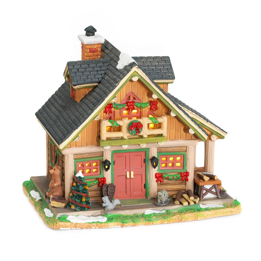 Lemax Log Cabin | Canadian Tire