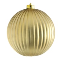 For Living Gold Ball Ornament, Assorted, 140-mm Front_Flat