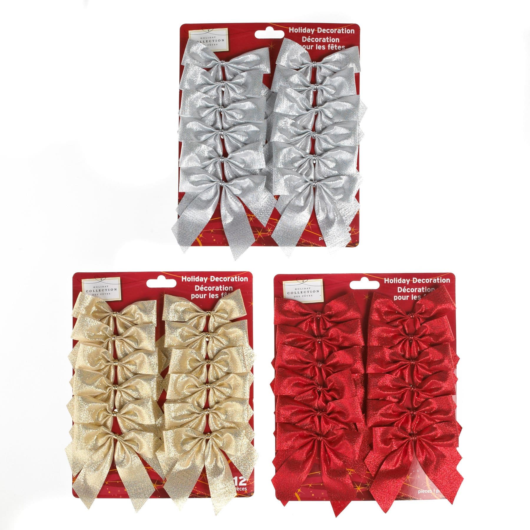 For Living Mesh Festive Decoration Ribbon, Assorted Colour, 3 1/2 x 10 3/5  x 3 1/2 in