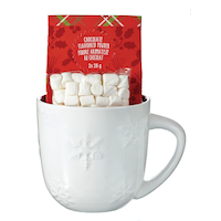 Festive Hot Chocolate in Mug Gift Set Front_Flat