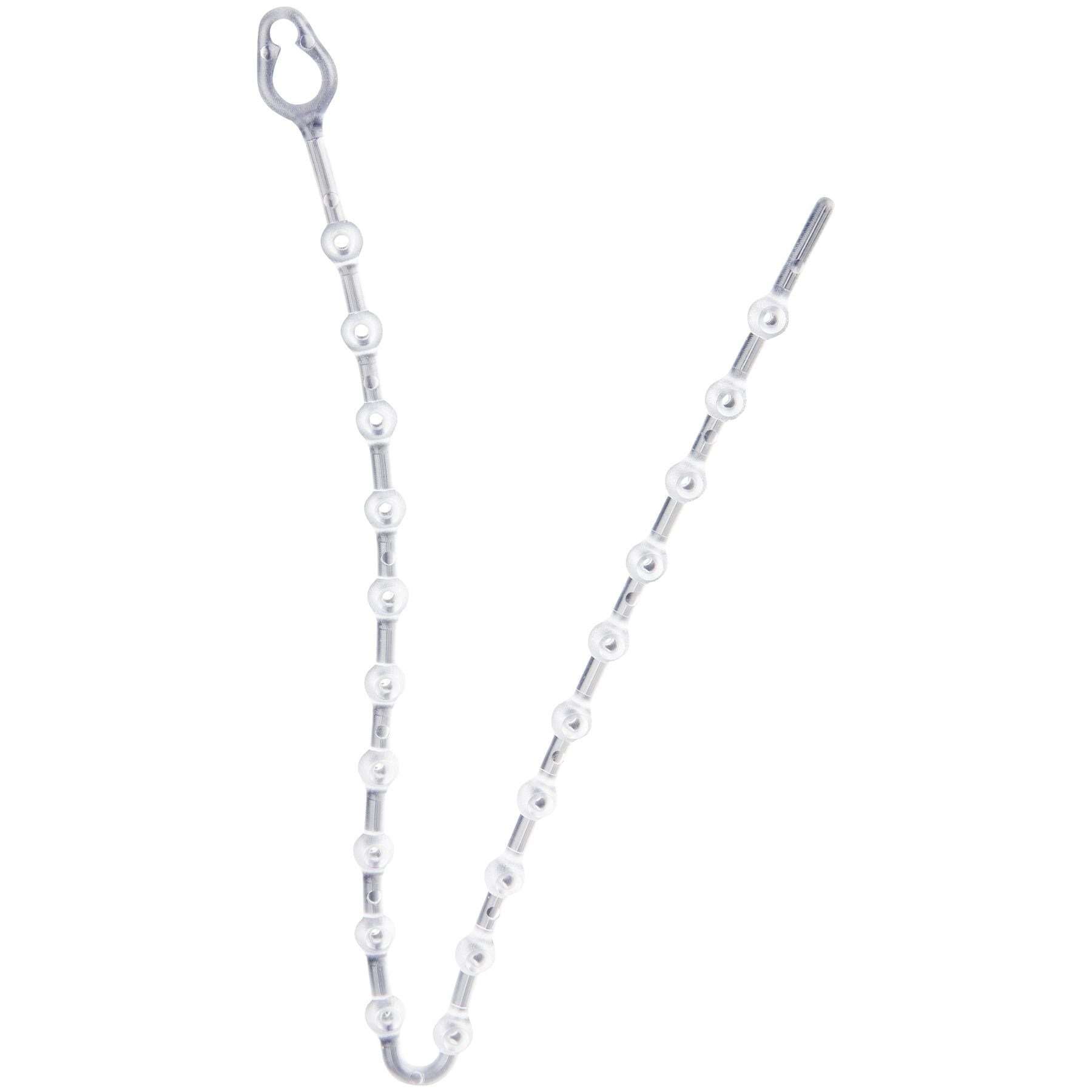 Gemmy Adjustable Garland ZipTie, Clear, 10pc Canadian Tire