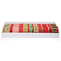 CANVAS Red Ribbon, Assorted, 5-ft Overhead_Plunge