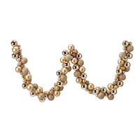 CANVAS Collection Or - Guirlande de Noël avec boules incassables, doré, 6 pi Front_Flat