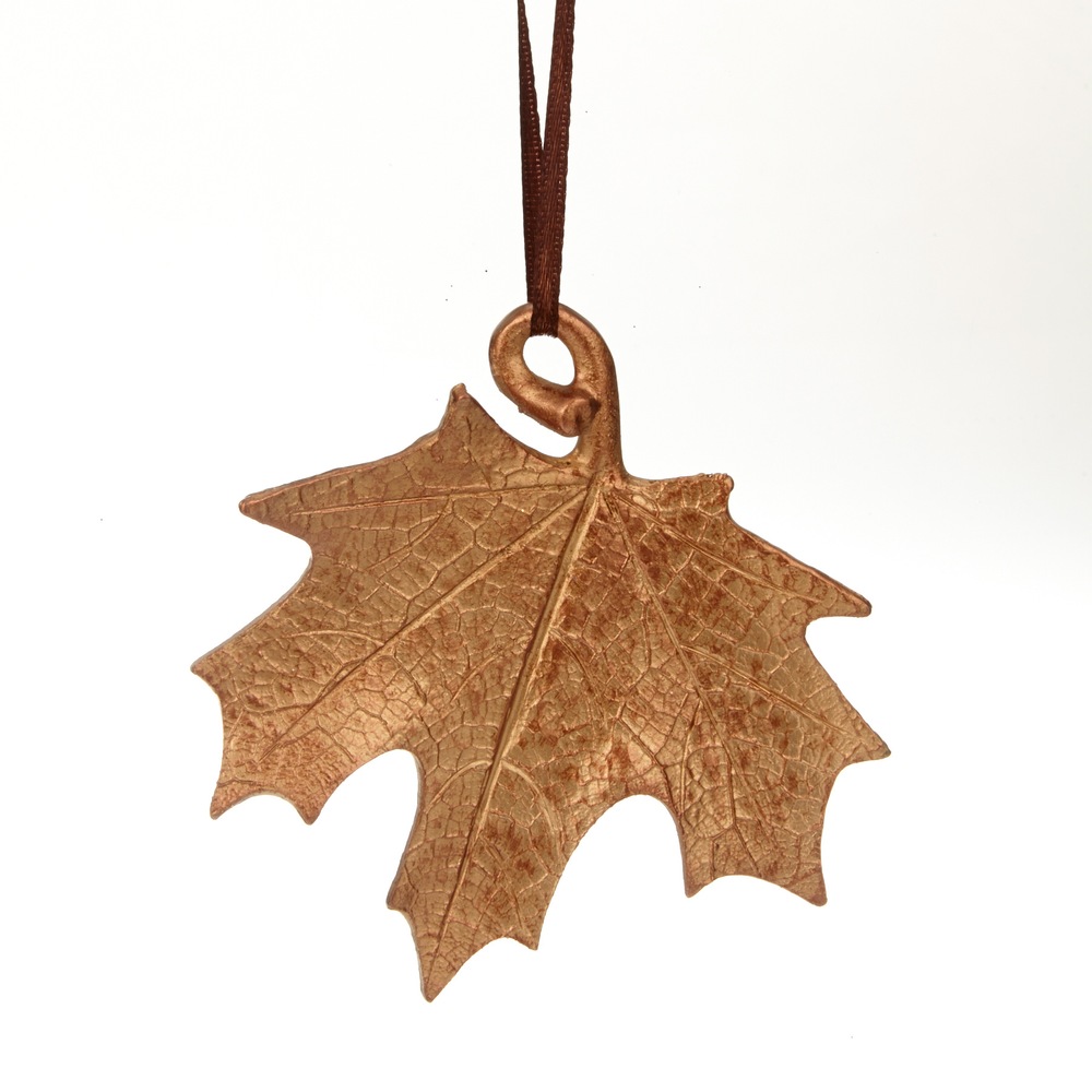 CANVAS Gold Resin Copper Leaf Ornament Canadian Tire