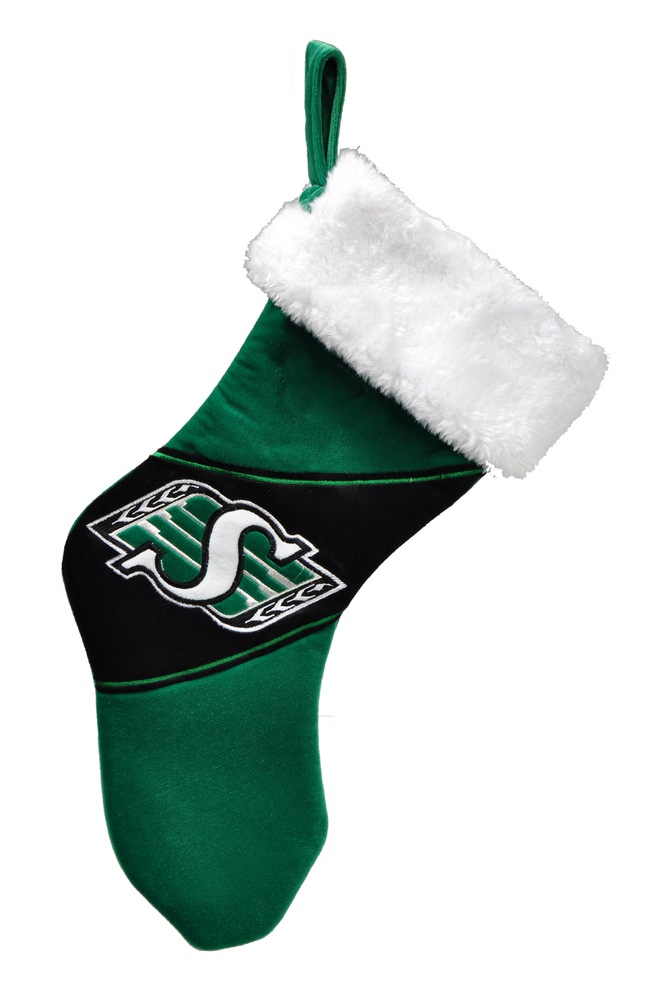 Saskatchewan Roughriders Plush Stocking Canadian Tire