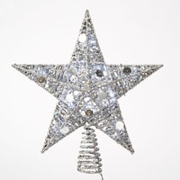 CANVAS LED Wire Star Tree Topper, 10-in Front_Flat