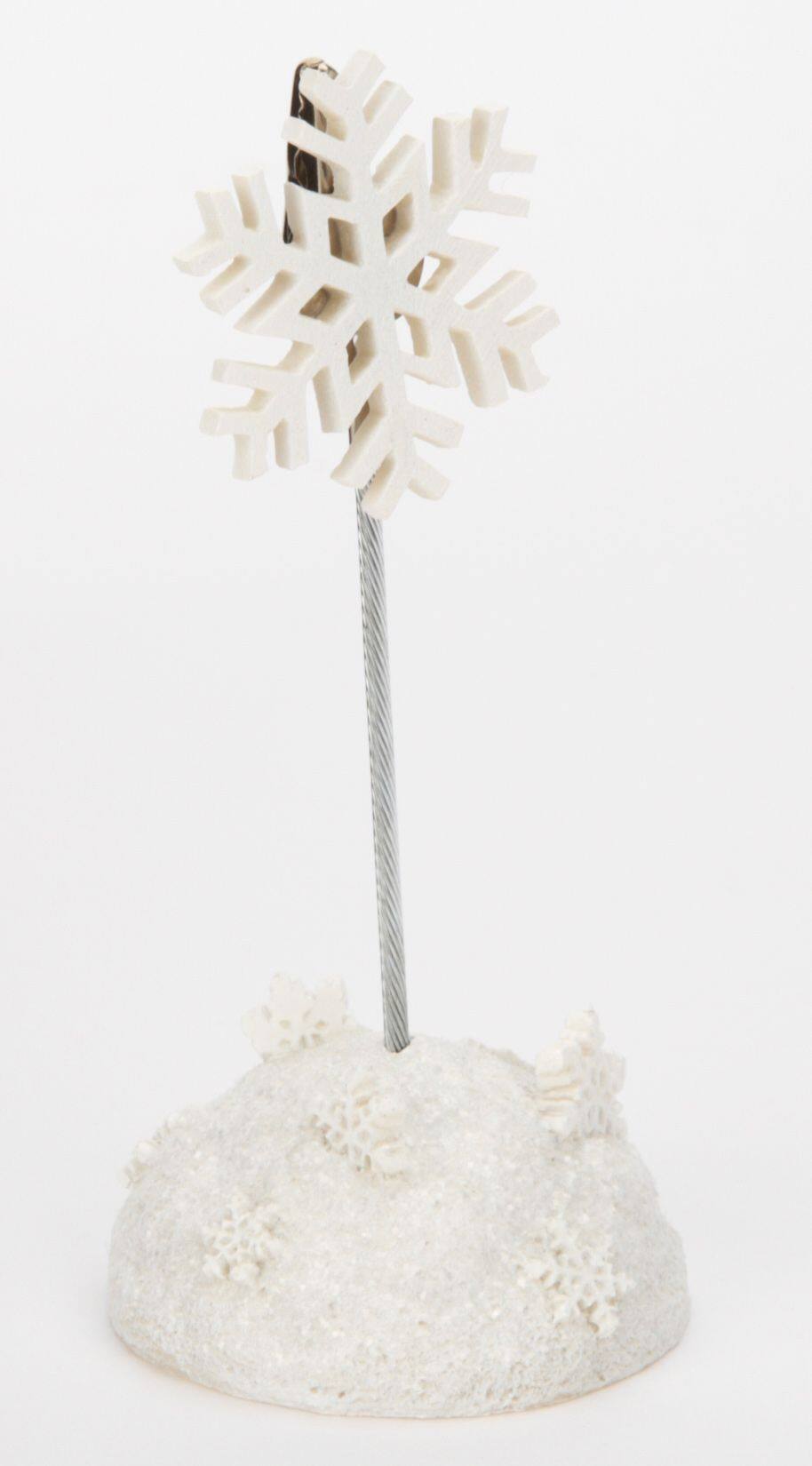Snowflake Place Card Holder