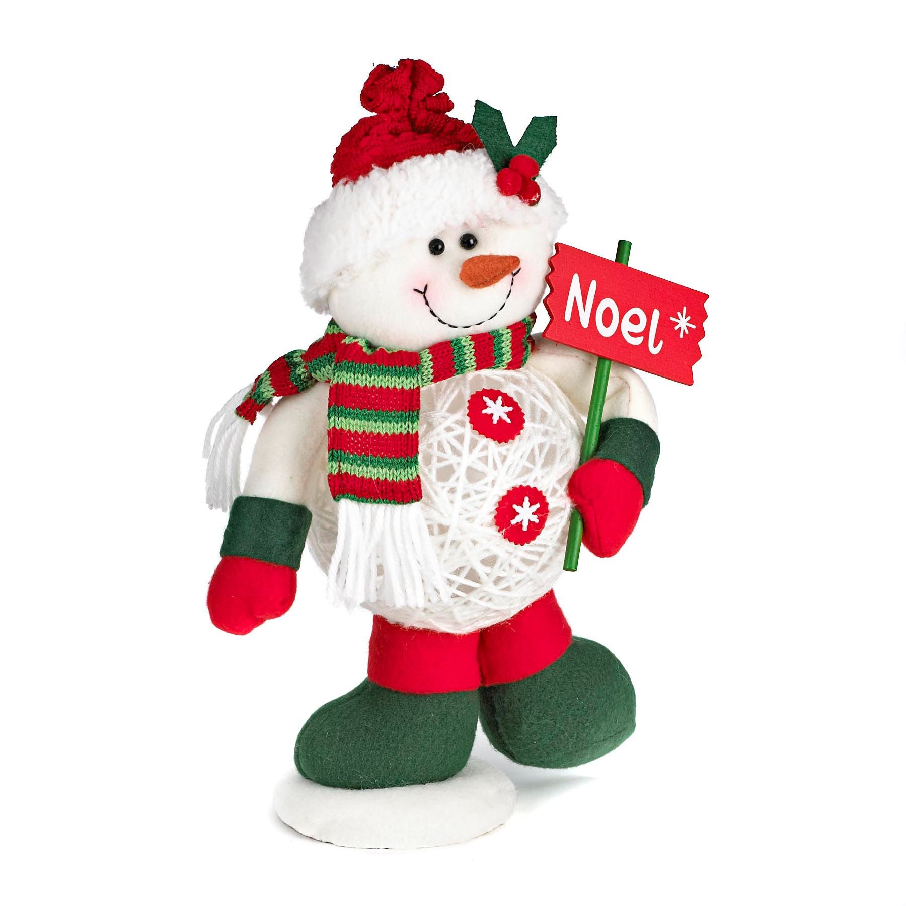 Holiday Collections Light Up Snowman, 12in Canadian Tire