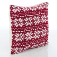 Holiday Collections Nordic Print Pillow Front_Angled_Right
