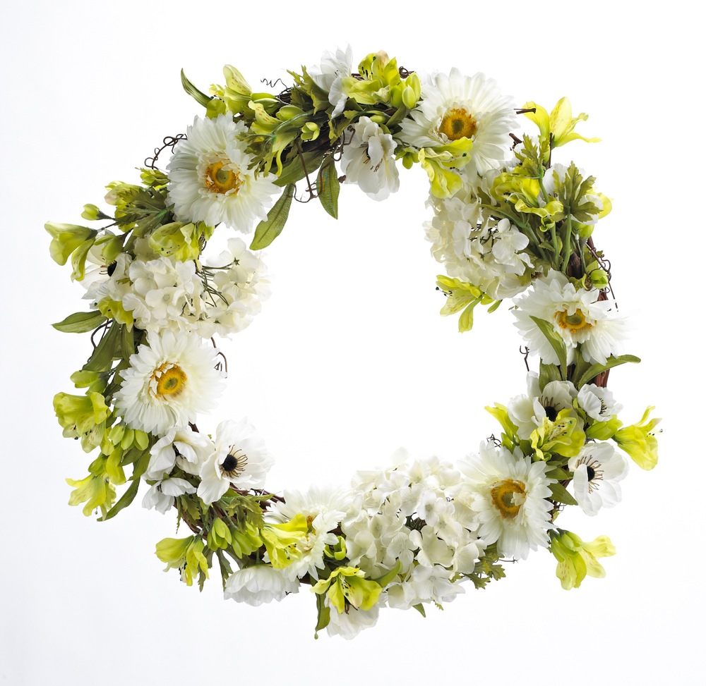 18in Hydra Daisy Wreath Canadian Tire