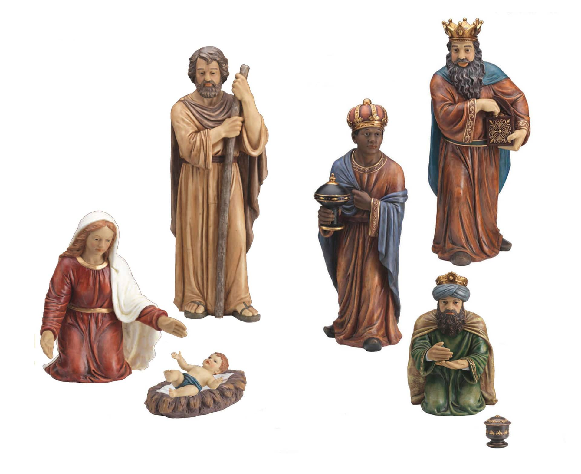 For Living Holiday Collections Large Nativity Scene, 6-pc | Canadian Tire