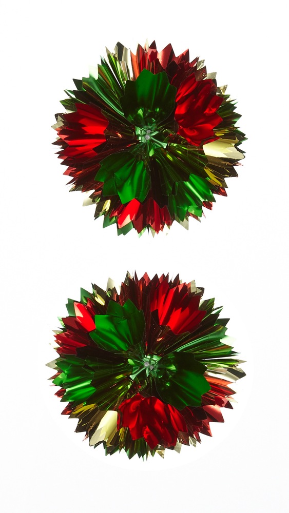 CANVAS Red Flower Clip Ornaments, 2pk Canadian Tire