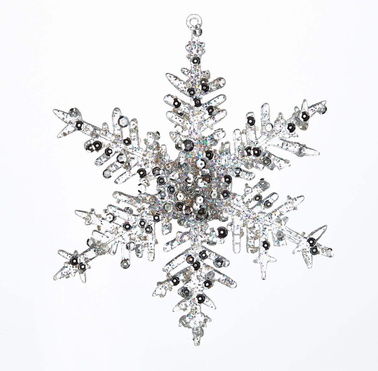 20 count assorted large snowflake sequins, 20 mm (5)