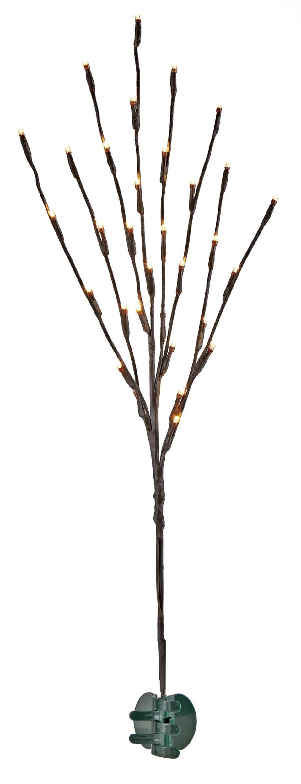 Branche illuminée à DEL CANVAS pour cime d'arbre Front_Three_Fourths_Angled_Right