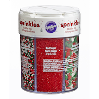 Wilton Holiday Sprinkles Mix, 6-pk Back_Flat