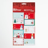 Peel & Stick Gift Tags, Assorted, 60-pk Front_Flat