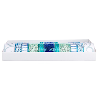 CANVAS Artic Teal Ribbon, Assorted, 8-ft Front_Flat