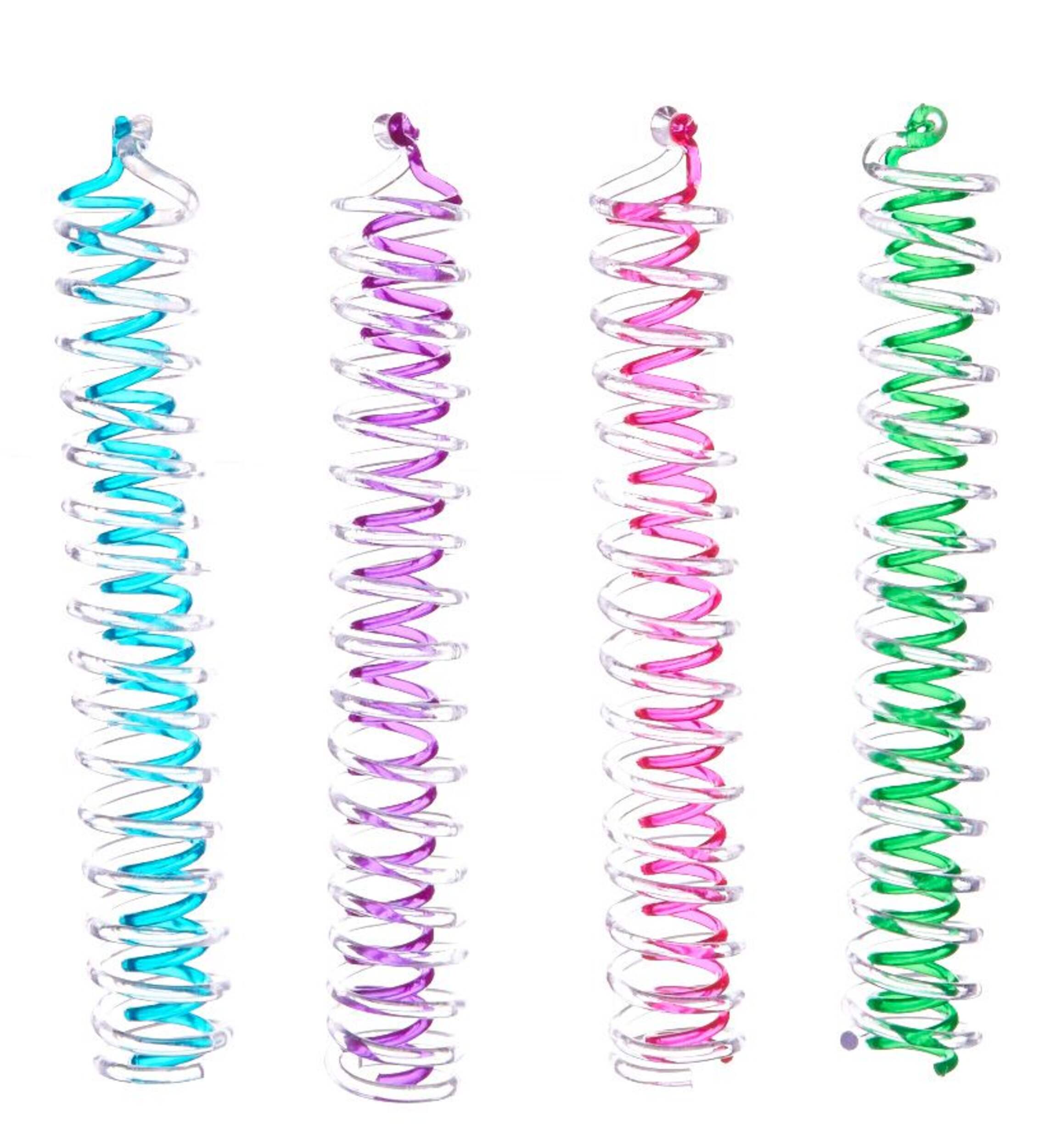 CANVAS Collection Éclat - Ornement de Noël en verre Double icicle, assorti, 8 po Front_Flat