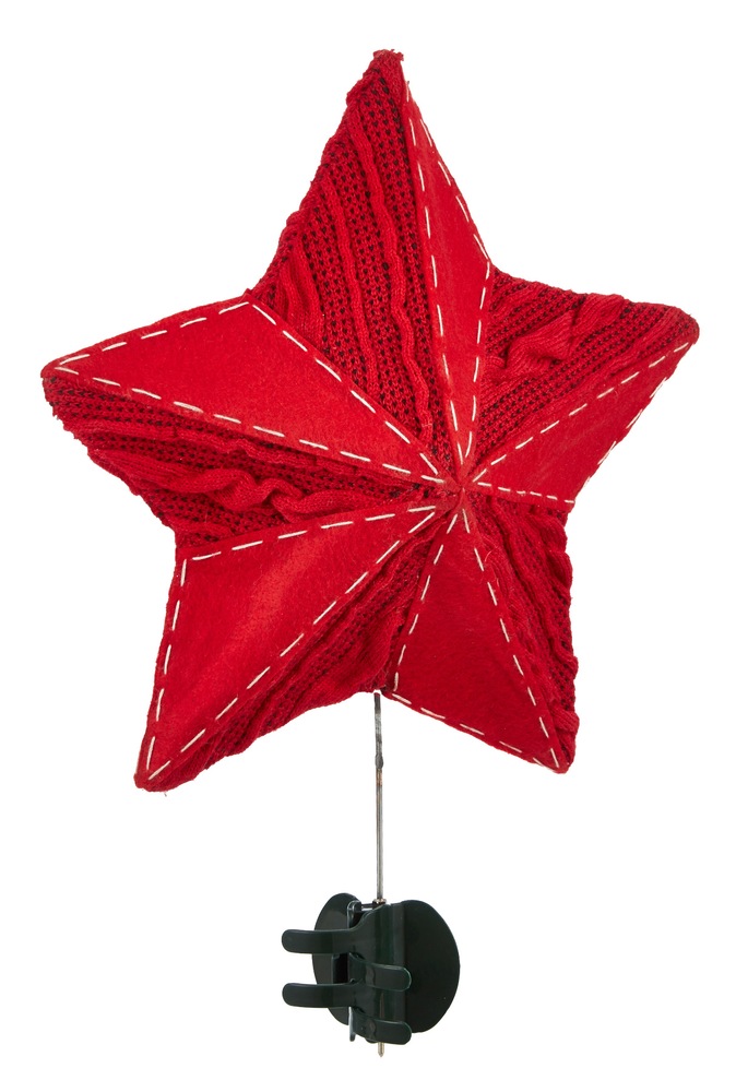 CANVAS Red Nordic Star Tree Topper Canadian Tire