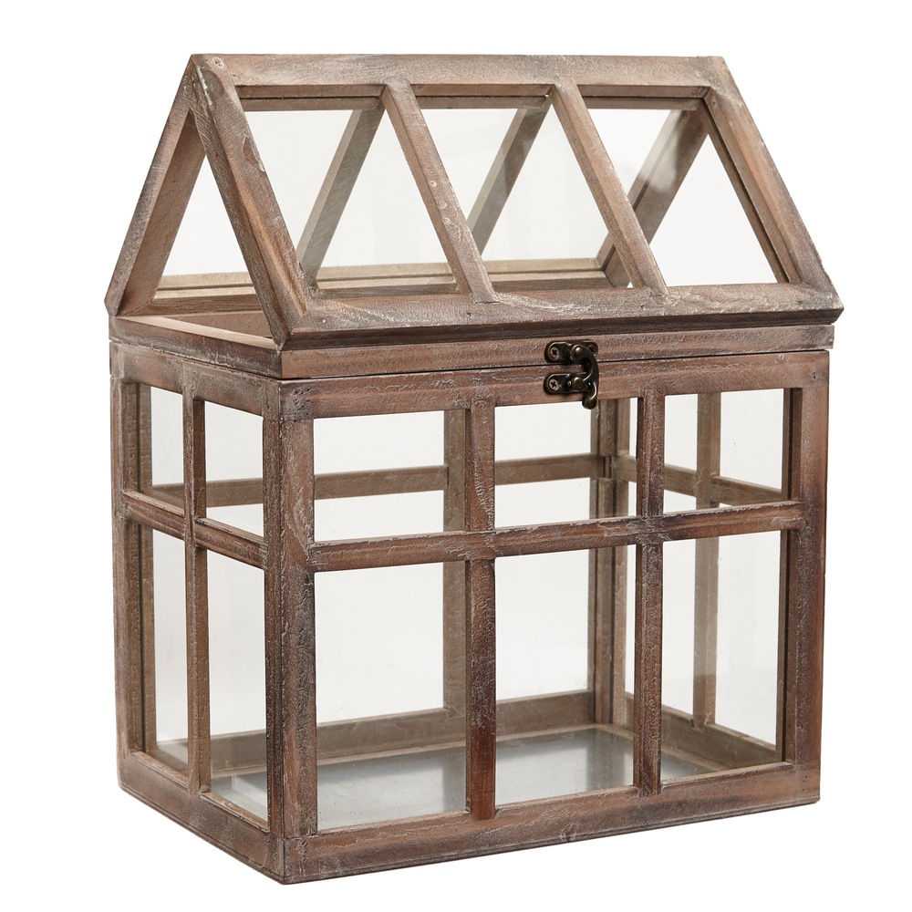 CANVAS Wood Flower House, 14.5in Canadian Tire