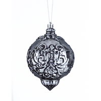 CANVAS Silver Collection Antique Ornament, Assorted Front_Flat
