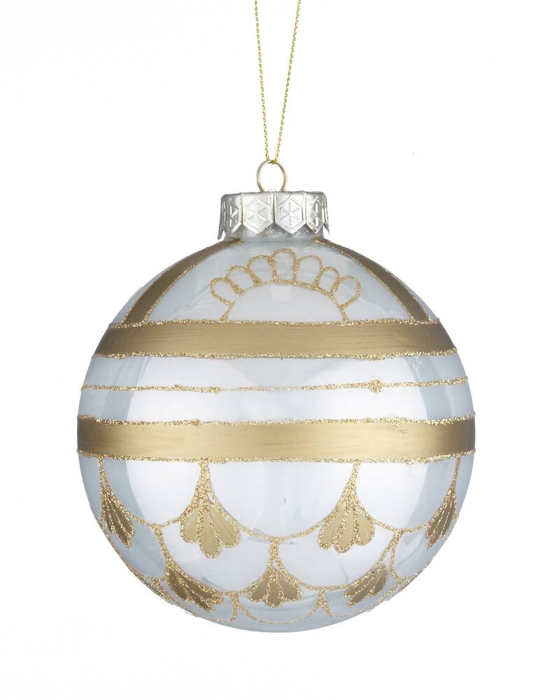 CANVAS Gold Detailed Ornament, Assorted, 100mm Canadian Tire