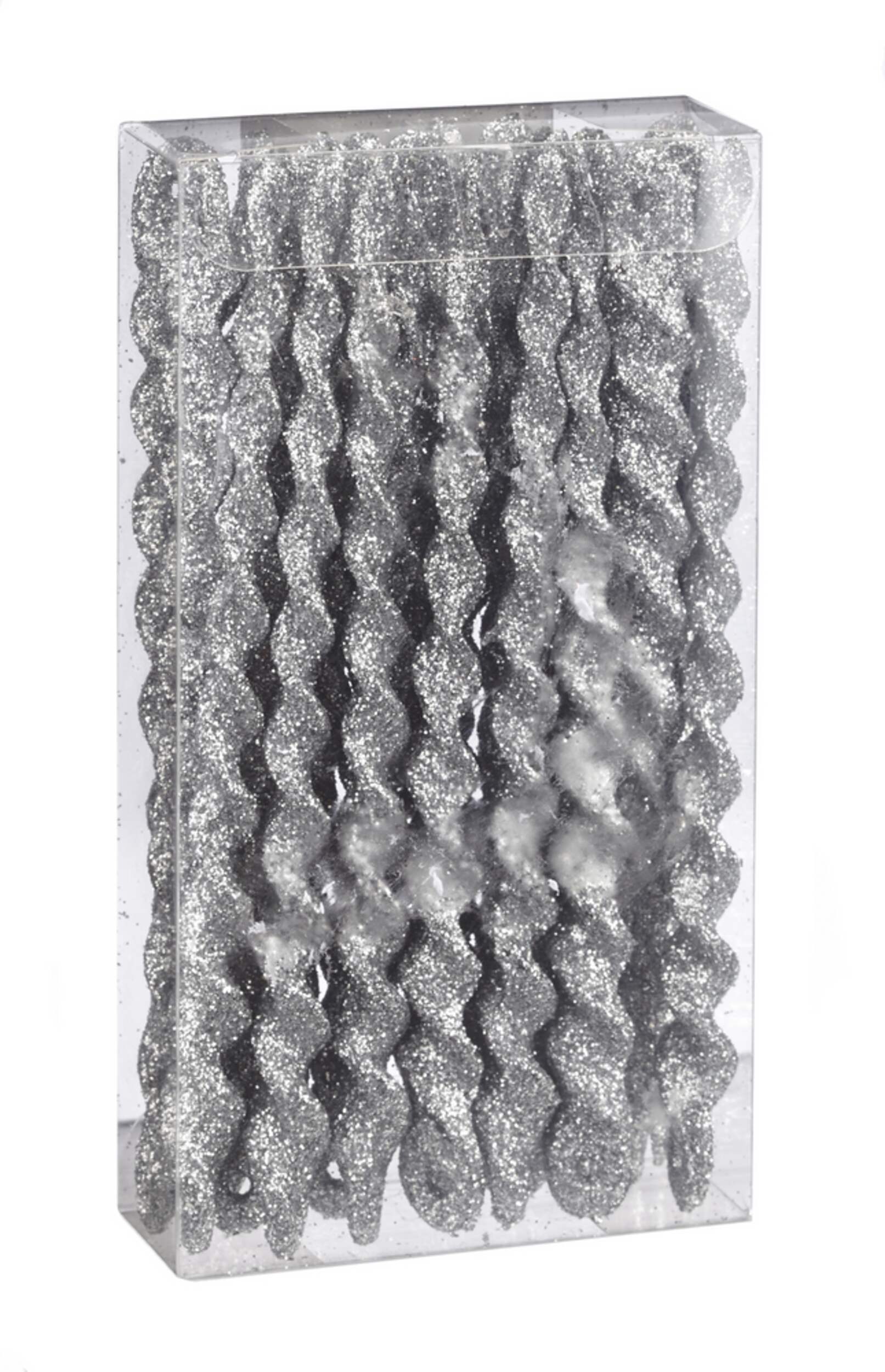 CANVAS Silver Collection Glittering Decoration Icicle Christmas